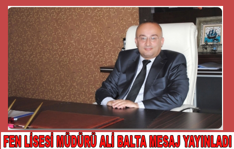 Ali Balta'dan mesaj var
