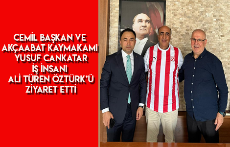 ALİ TÜREN ÖZTÜRK'E ZİYARET