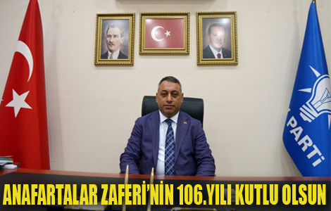 ANAFARTALAR ZAFERݒNN 106.YILI KUTLU OLSUN