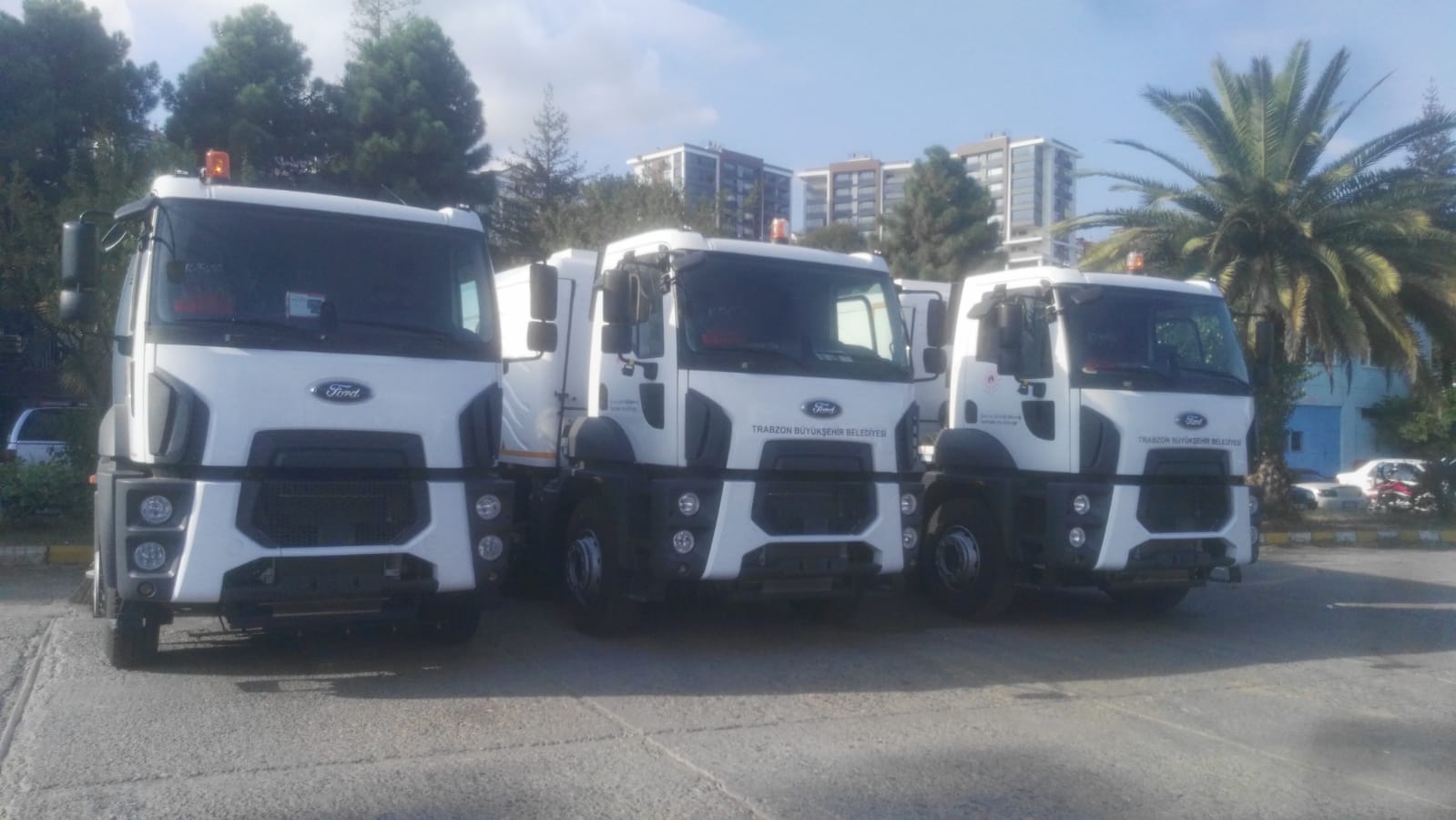 ANKARA’DAN TRABZON BÜYÜKŞEHİR BELEDİYESİNE HİZMET ARACI JESTİ