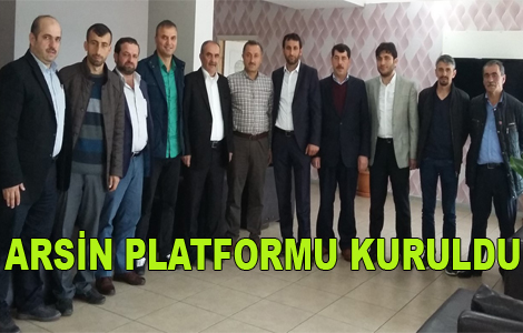 Arsin Platformu Kuruldu