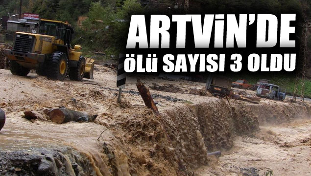 Artvin'de l says 3 oldu!