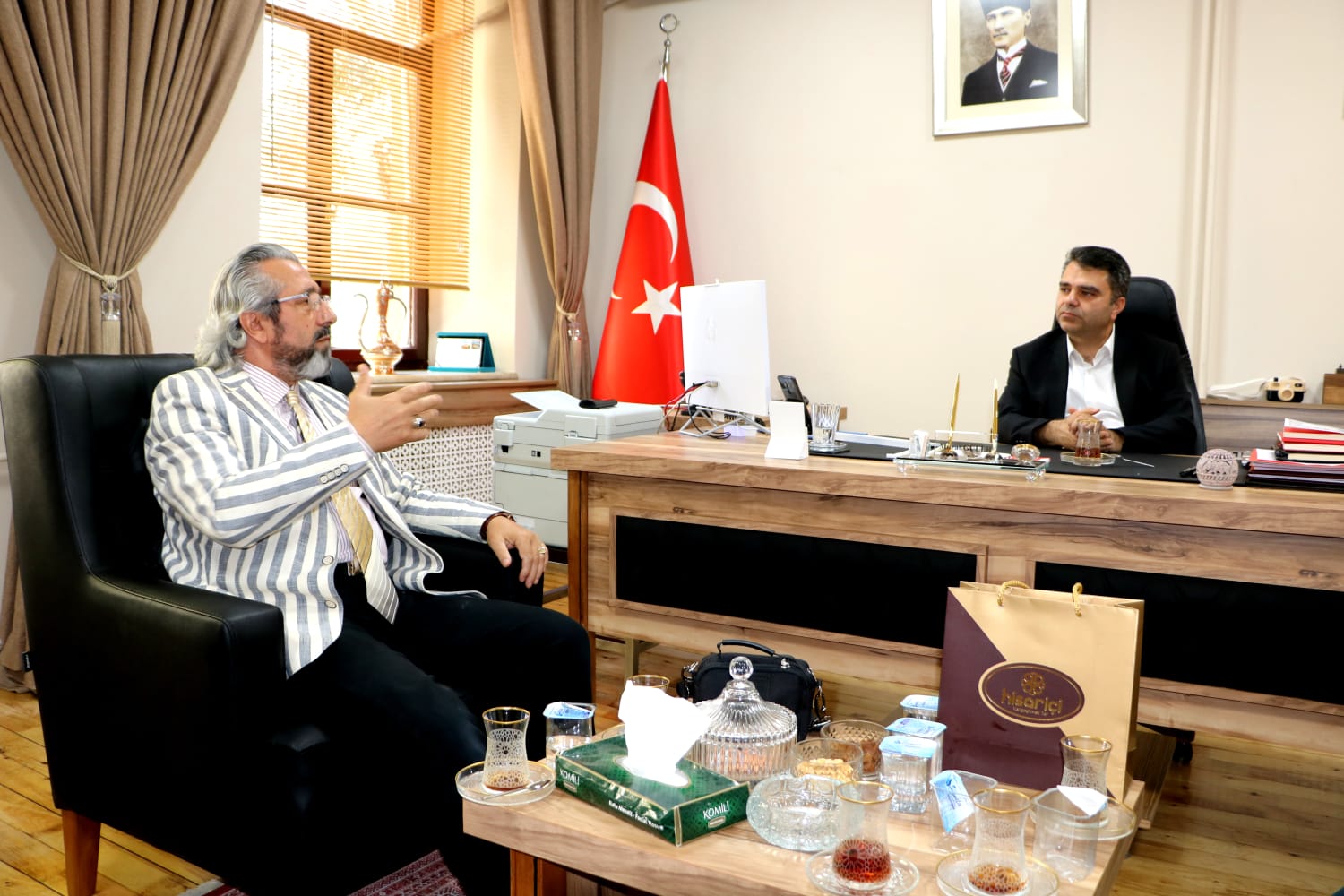 AVRASYA BASIN YAYIN BRL DERNENDEN LETM BLGE MDRL' NE ZYARET

