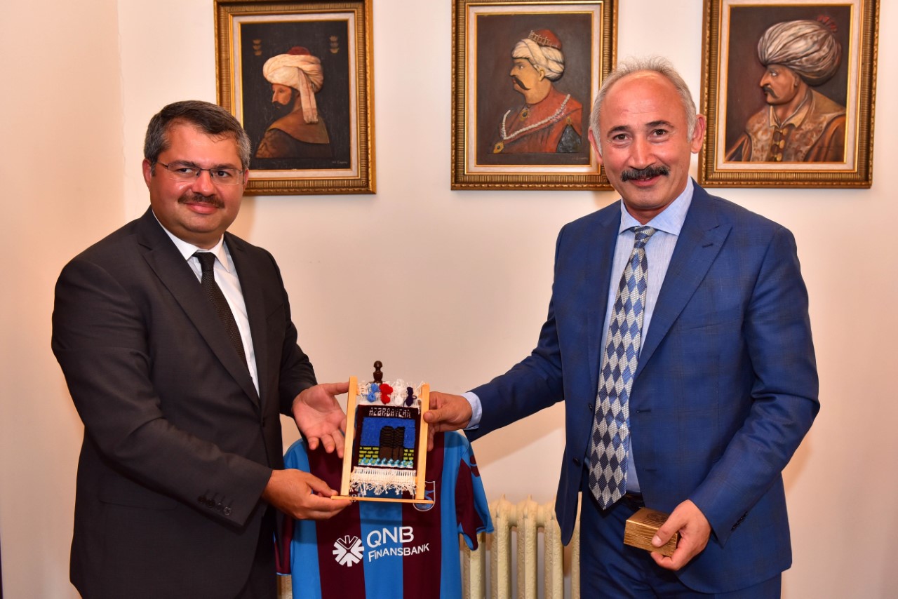 AZERBAYCAN BÜYÜKELÇİSİ İBRAHİM’DEN BAŞKAN VEKİLİ ATAMAN’A ZİYARET