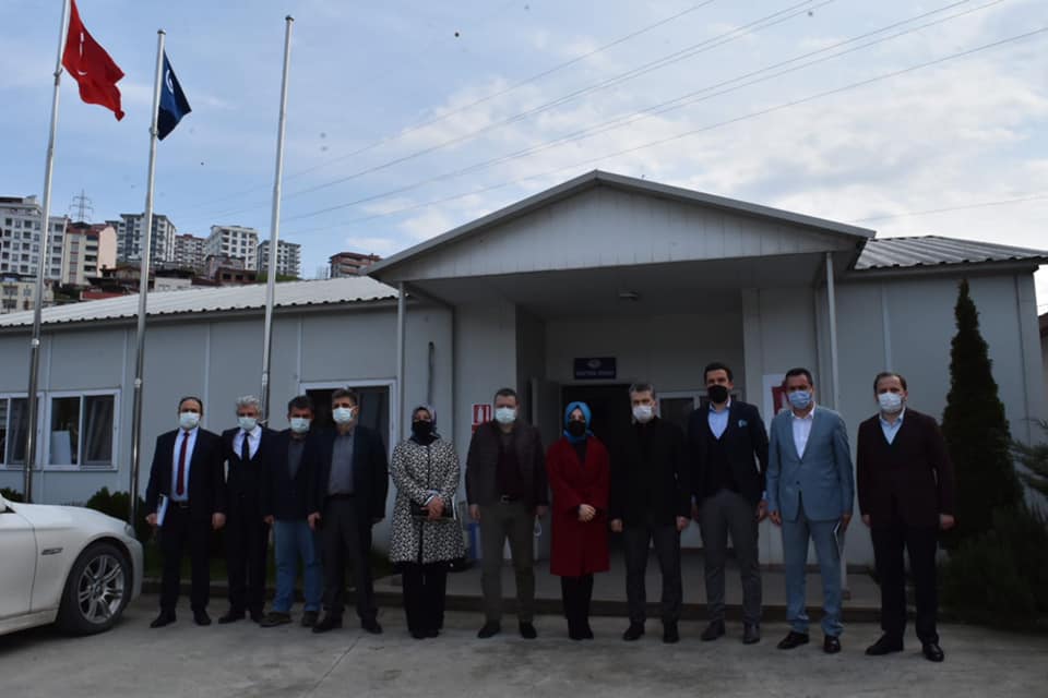 Bahar Ayvazolu Trabzon ehir Hastanesinin naatnda ncelemelerde Bulundu