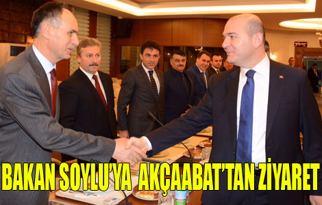 Bakan Soylu Akaabat' Kabul Etti.