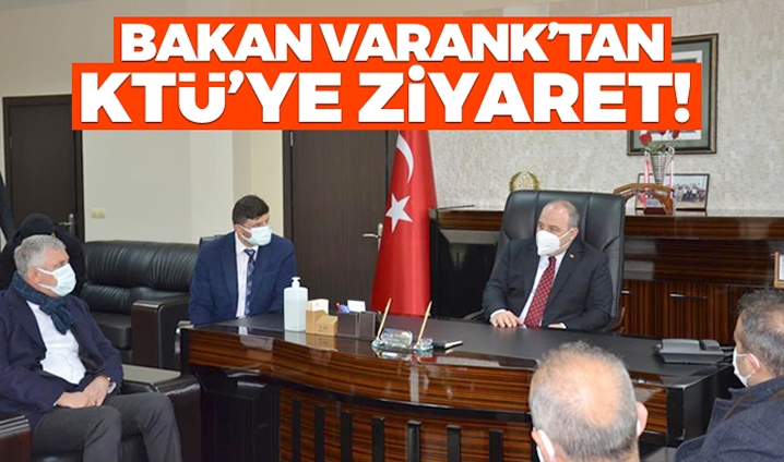 Bakan Varank'tan KT'ye ziyaret!
