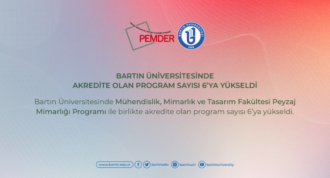 Bartn niversitesinde akredite olan program says 6ya ykseldi

