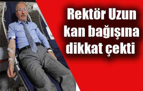 Bartın Üniversitesi’nden kan bağışına destek