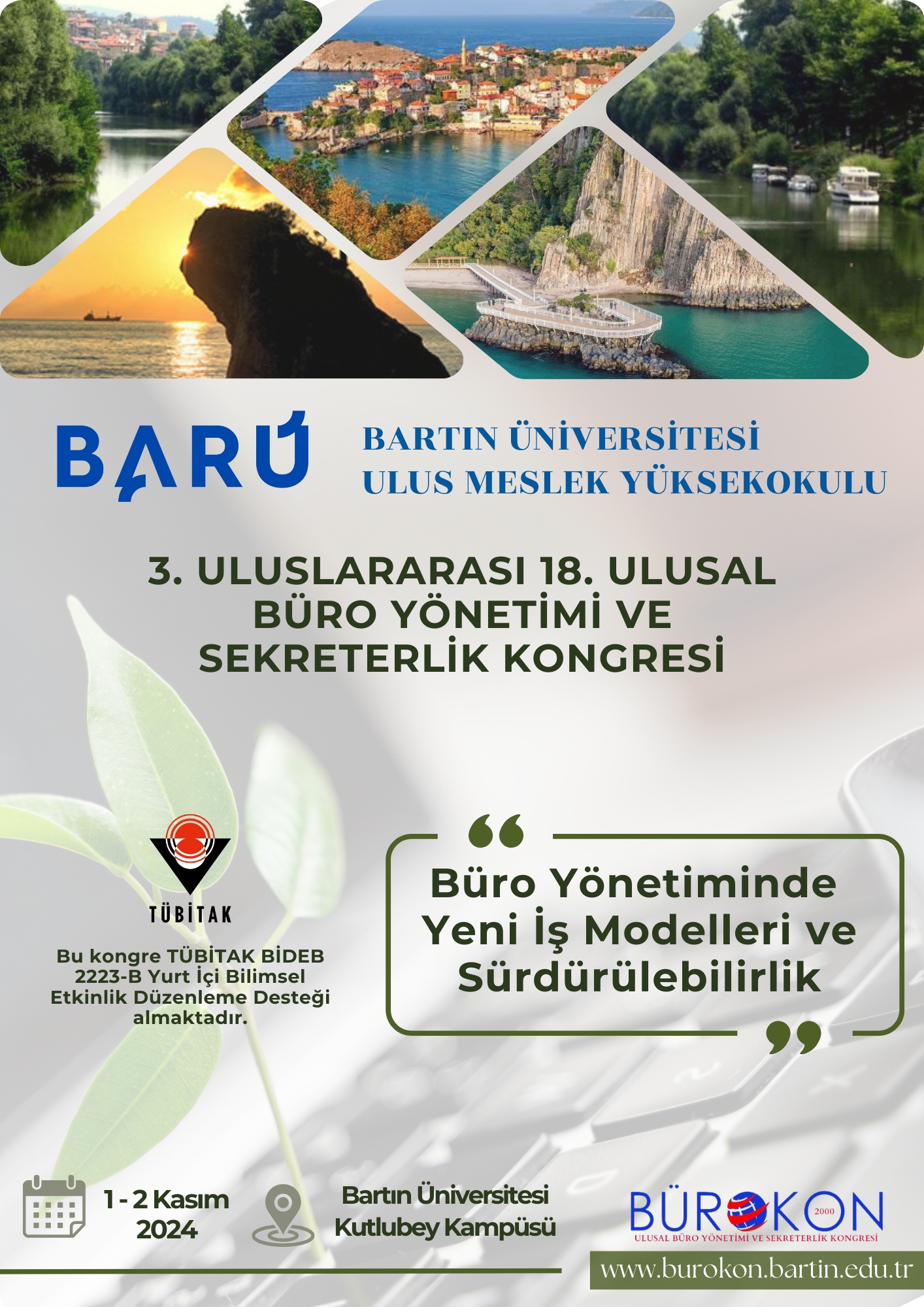 BARÜ, Büro Yönetimi ve Sekreterlik Kongresine ev sahipliği yapacak