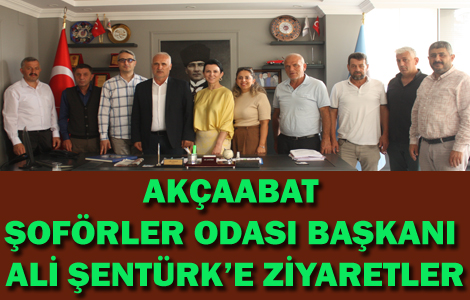 Başkan Ali Şentürk’e Ziyaretler