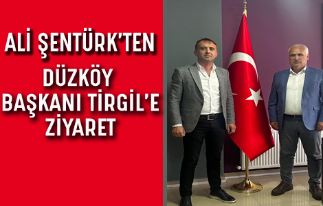 Başkan Ali Şentürk’ten Ziyaret