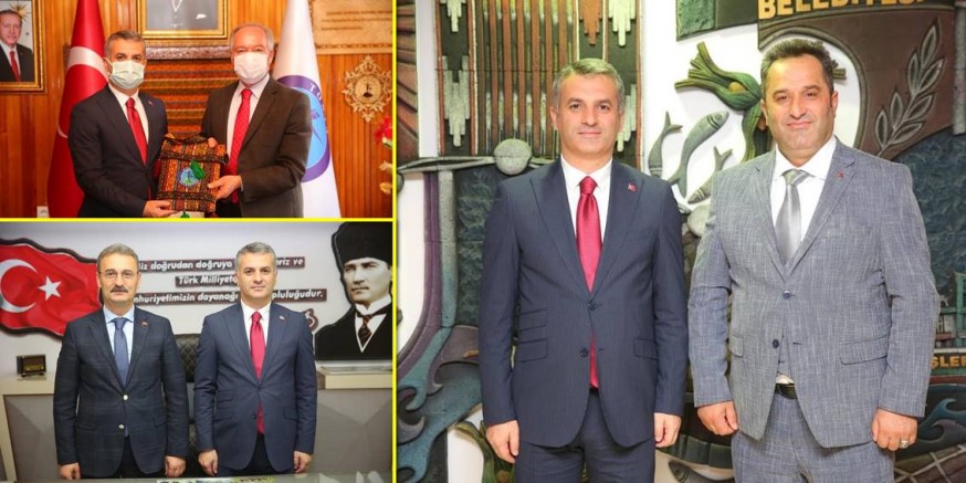 Başkan Bıyık’tan Üç Başkana Ziyaret