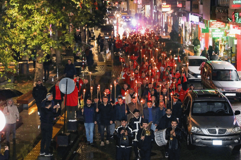 BAŞKAN EKİM 29 EKİM CUMHURİYET BAYRAMI’NI KUTLADI