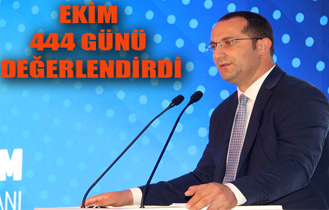 BAŞKAN EKİM 444 GÜNÜNÜ DEĞERLENDİRDİ.
