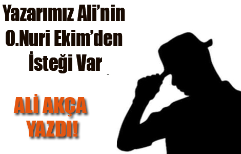 Başkan Ekim'den İstek Var