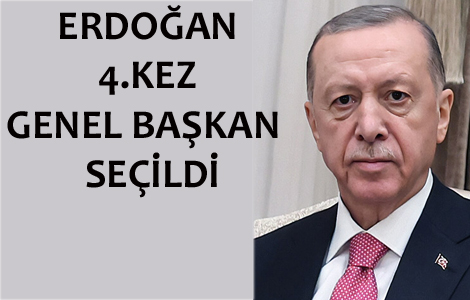 Bakan Erdoan, AK Parti Genel Bakanlna Yeniden Seildi
