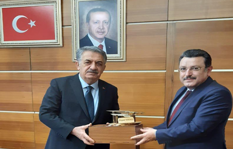 Başkan Genç, AK Parti genel başkan yardımcılarını ziyaret etti