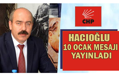 Bakan Hacolundan 10 Ocak mesaj

