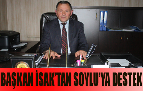 Bakan sak'tan Bakan Soylu'ya Destek
