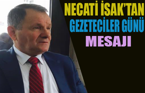 Bakan saktan Gazeteciler Gn Mesaj.
