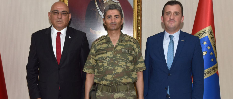 Başkan Kara’dan Albay Şen’e ziyaret