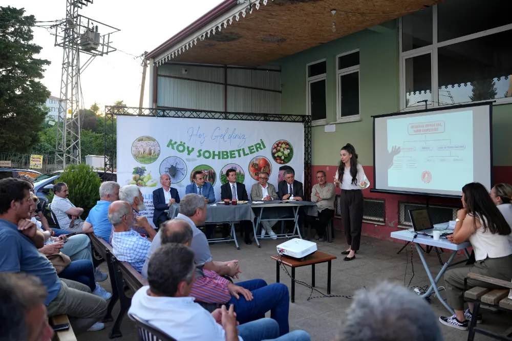 BAŞKAN KAYA, KÖY SOHBETLERİNDE ‘ÜRETİM ÇAĞRISI’ YAPTI