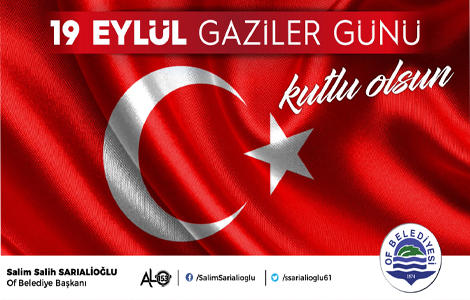 Başkan Sarıalioğlu'ndan, 19 Eylül Gaziler Günü mesajı
