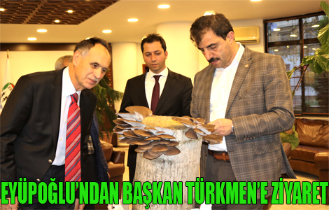 BAŞKAN TÜRKMEN’E ZİYARET