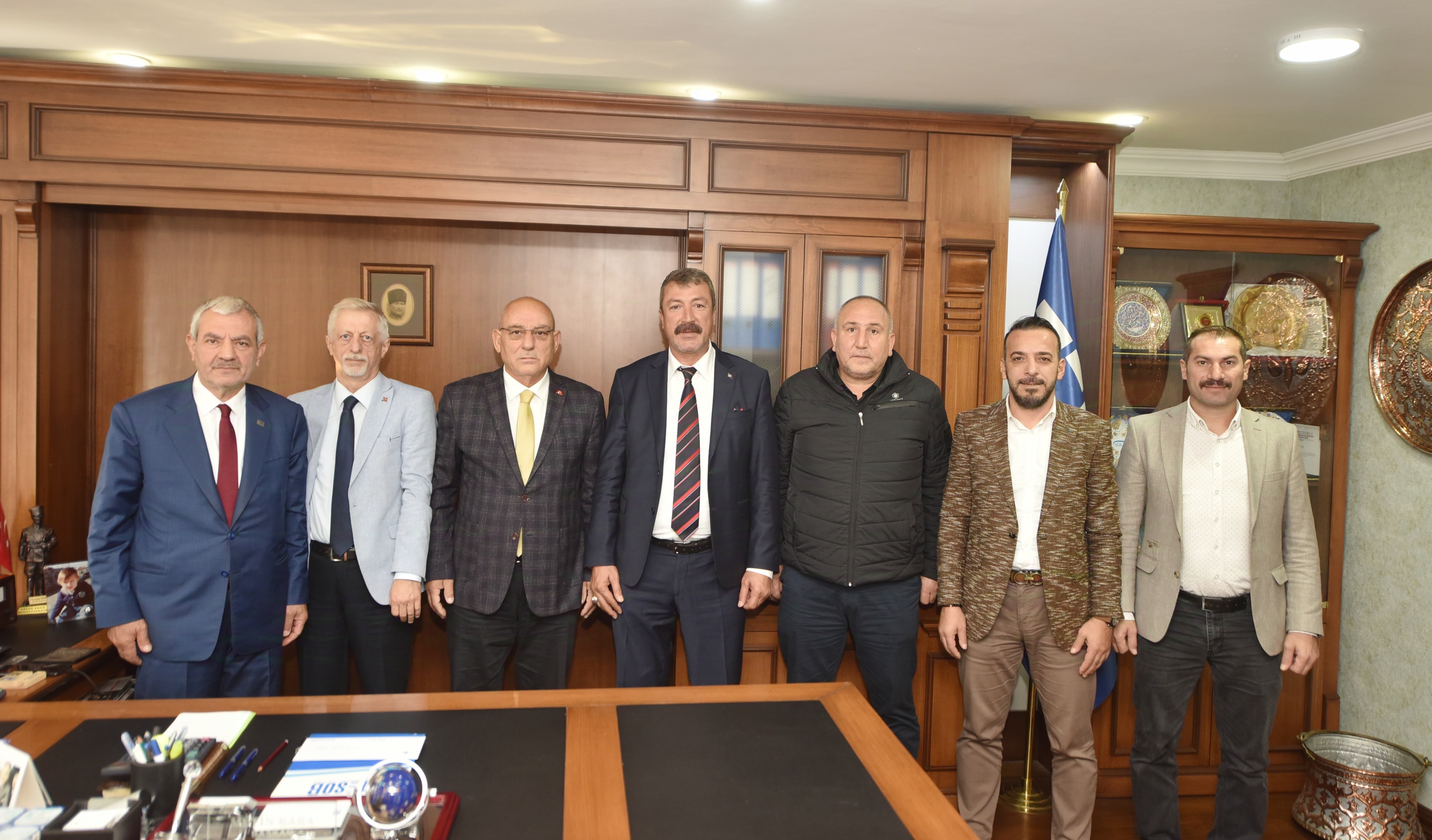 Bakan Yldrm'dan Bakan Kara'ya ziyaret
