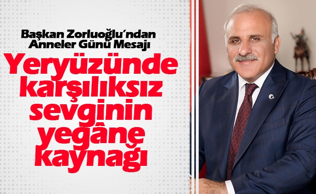 Bakan Zorluolundan Anneler Gn Mesaj
