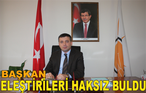 Başkan:Üniversite Eleştirilerine Sert Tepki