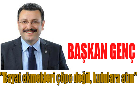 Bayat ekmekler hayvanlara yem olacak
