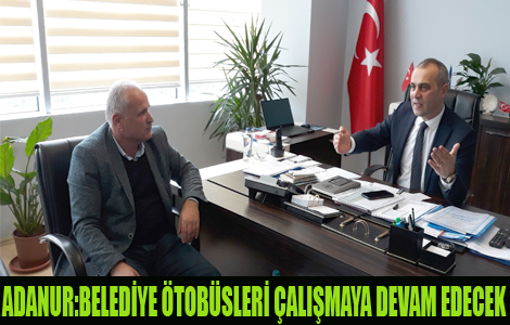Belediyenin kendi otobüsleri çalışmaya devem edecek
