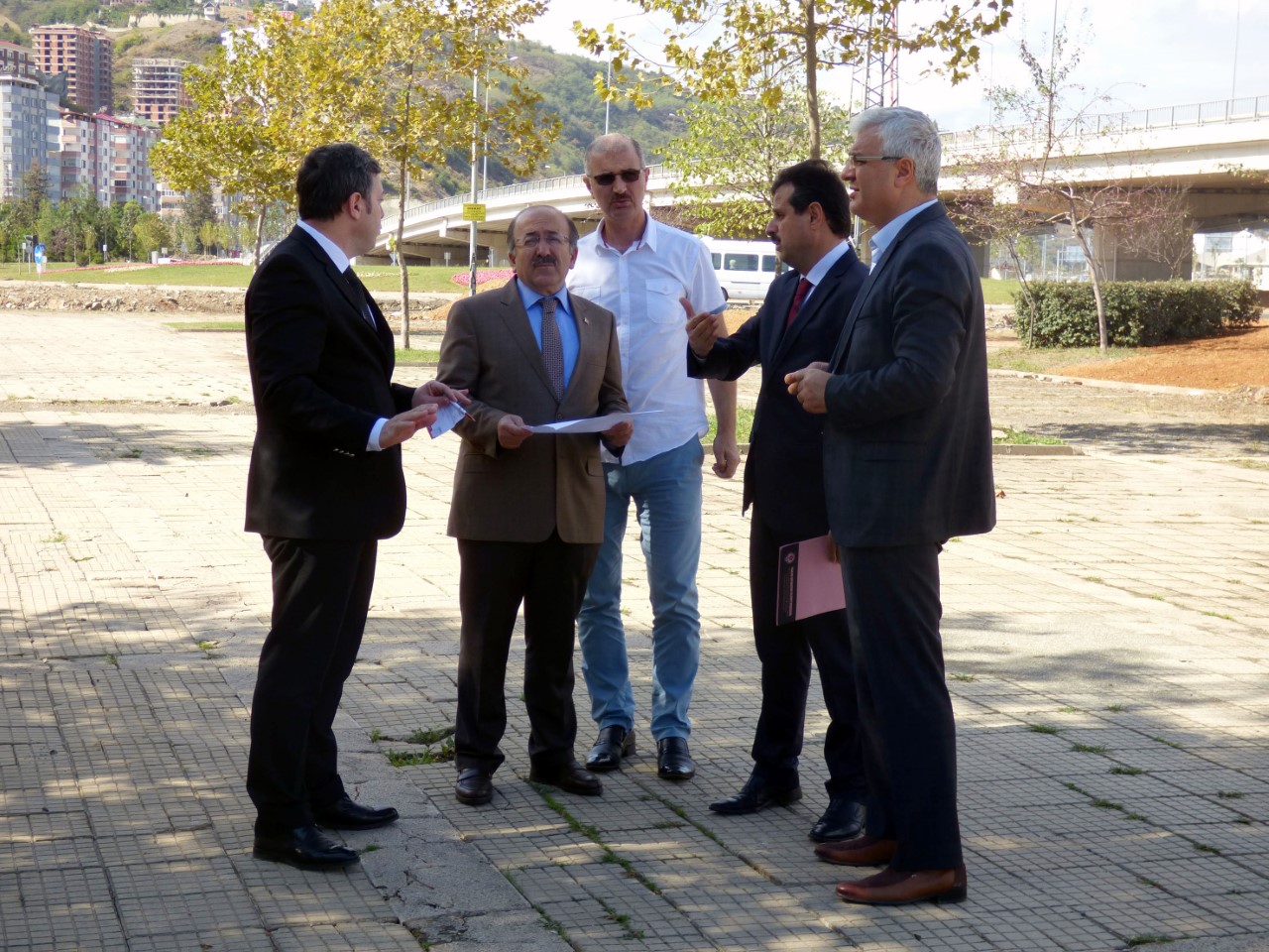Beirli Spor Temal Parkn yapm ihalesi gerekletirildi

