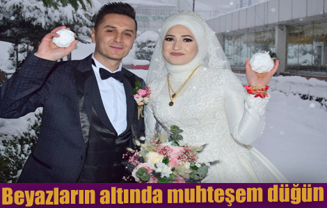 Beyazlarn altnda muhteem dn

