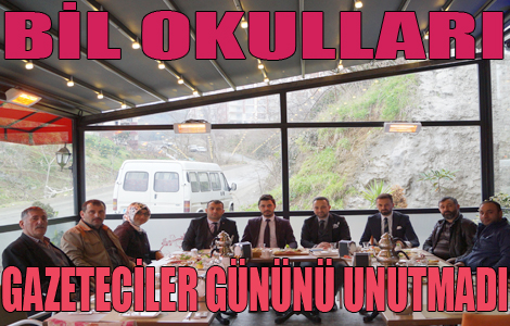 Bil Okullar Gazeteciler Gnn Unutmad.