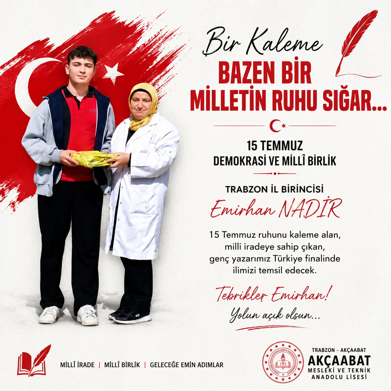 Bir Kaleme Bazen Bir Milletin Ruhu Sığar…