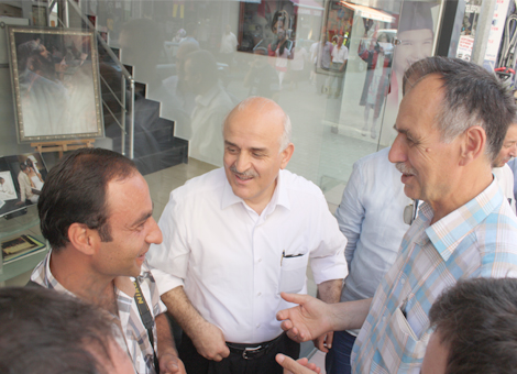 Bıyıklıoğlu Akçaabat'ı Ziyaret Etti