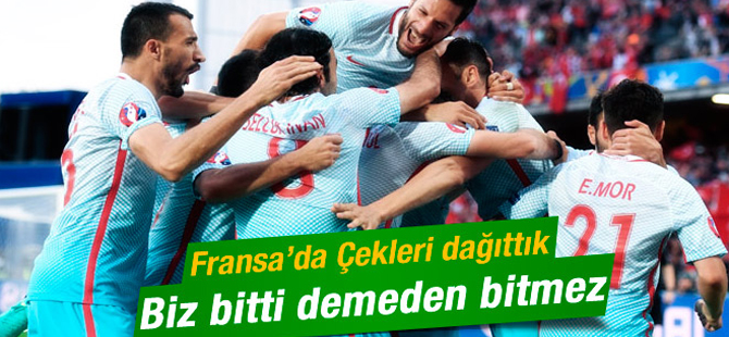 Biz bitti demeden bitmez!
