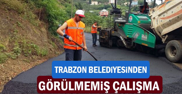 Bu yol daha nce byle bir alma grmedi