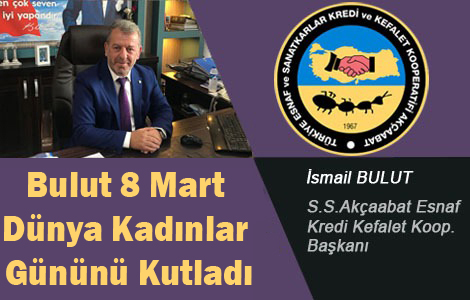 Bulut'tan kadınlar Günü Mesajı