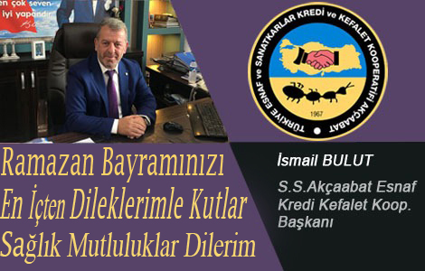 BULUT'TAN KUTLAMA MESAJI 