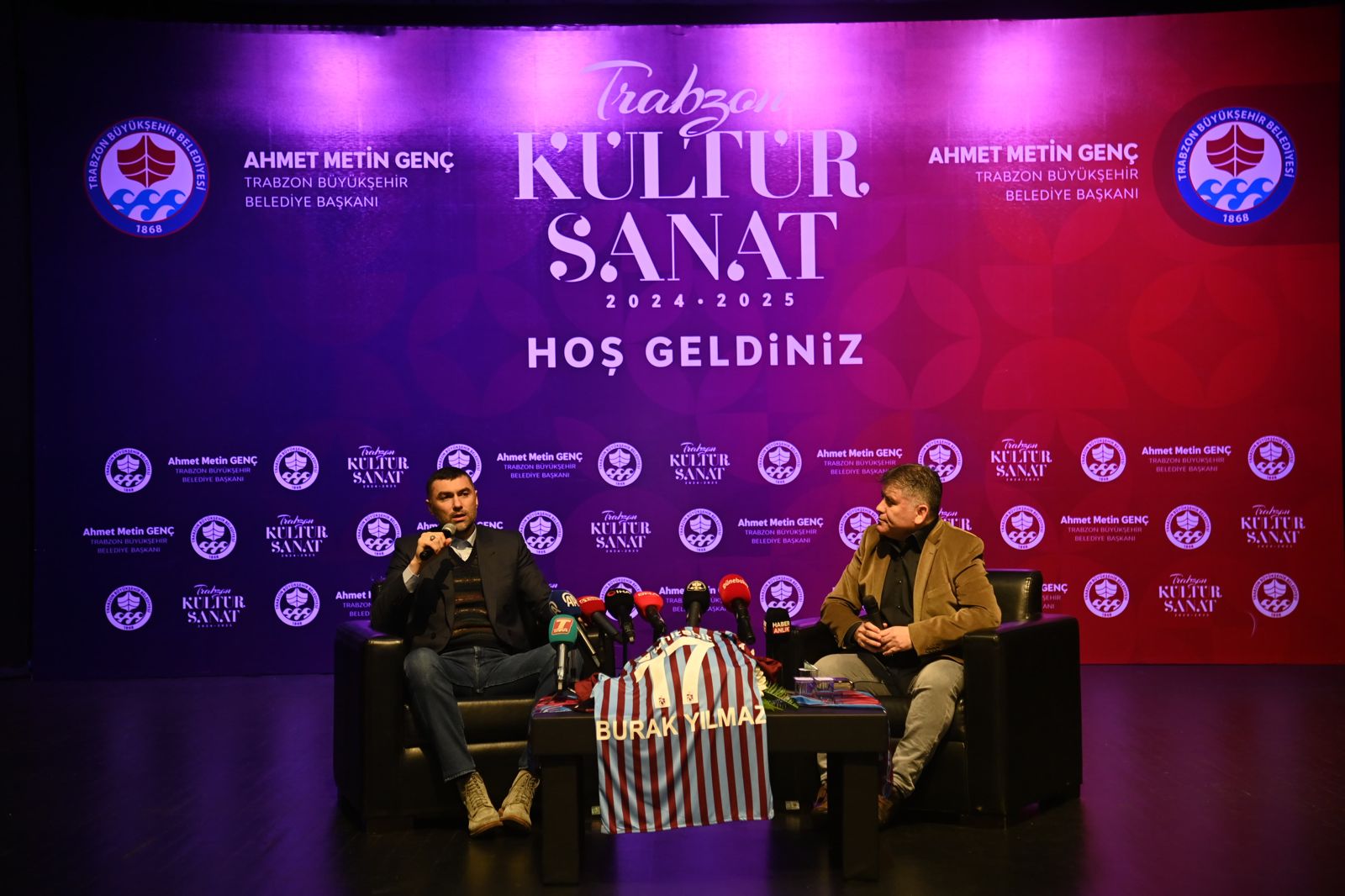 BURAK YILMAZ’DAN BAŞKAN GENÇ’E ÖVGÜ DOLU SÖZLER