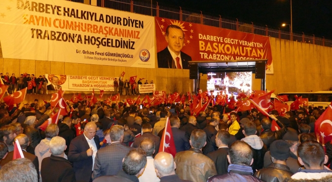 Byk ehir Belediyesi'den Trabzon'a Teekkr

