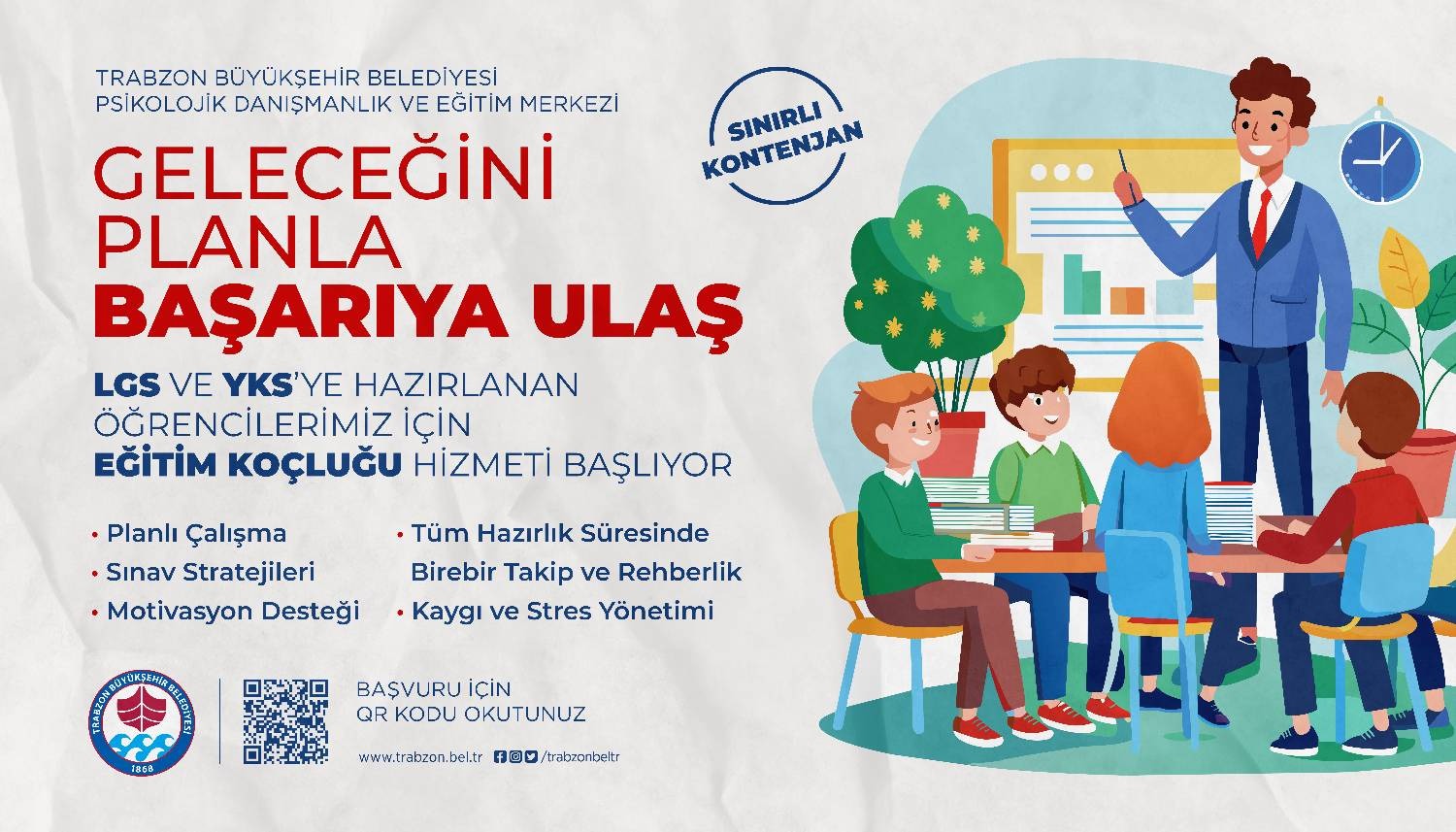 BÜYÜKŞEHİR, BAŞARI YOLCULUĞUNDA ÖĞRENCİLERİN YANINDA