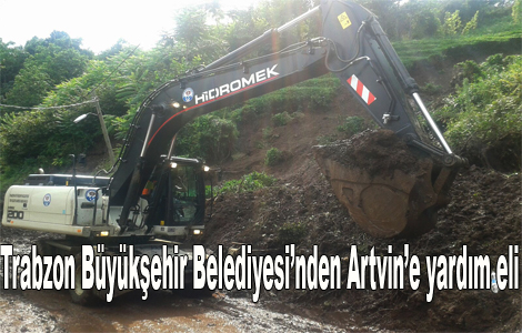 Bykehir Belediyesinden Artvine yardm eli
