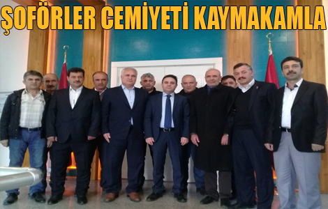 Cemiyet’ten Kaymakam ve Emniyet Müdürüne Ziyaret

