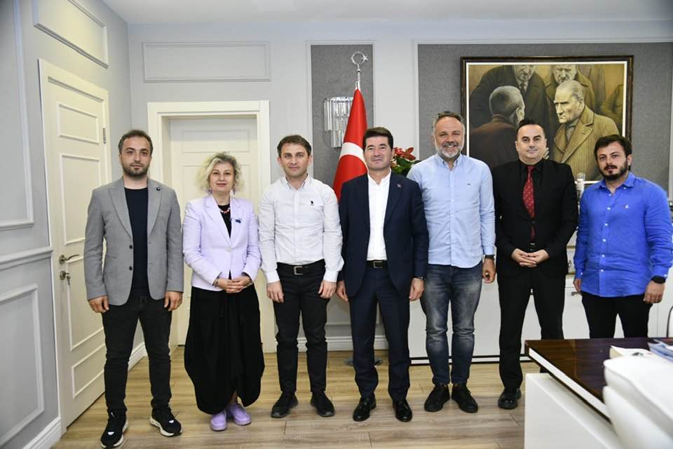 EVRE MHENDSLER ODASI, BAKAN KAYAYI ZYARET ETT

