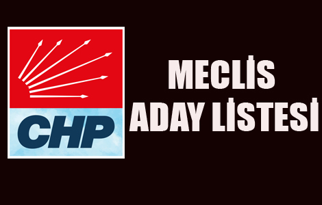 CHP Meclis Aday Listesi
